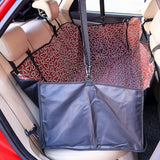 Pet carriers Oxford Fabric Paw pattern Car Pet Seat - Order Now
