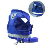 Dog Cat Harness - Pet Adjustable Reflective Vest